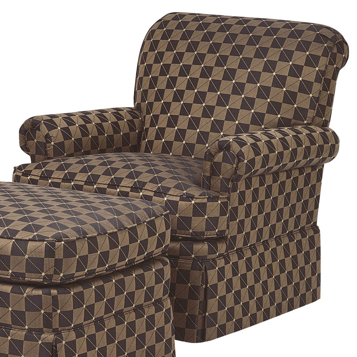 Louisiana barrel chair and ottoman deals